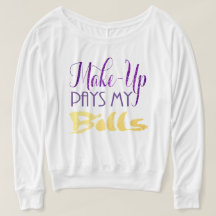 化粧をして勘定を払う