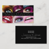 化粧アモダンーティスト化粧品サロン美しい 名刺 (正面/裏面)
