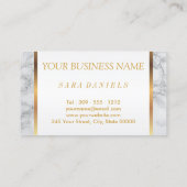 化粧アーティストダスティバラ&グレーマーブル 名刺 (裏面)