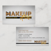 化粧アーティストマーキー 名刺 (正面/裏面)