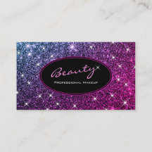 化粧アーティストルミニスピンクパープルグリッター美しい