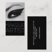 化粧アーティスト化粧品サロン美しい 名刺 (正面/裏面)