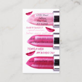 化粧アーティスト名刺 名刺 (裏面)