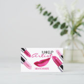 化粧アーティスト名刺 名刺 (スタンド正面)