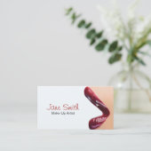 化粧アーティスト名刺 名刺 (スタンド正面)