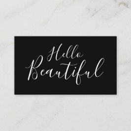 化粧アーティスト/美容師トレンディー名刺 名刺