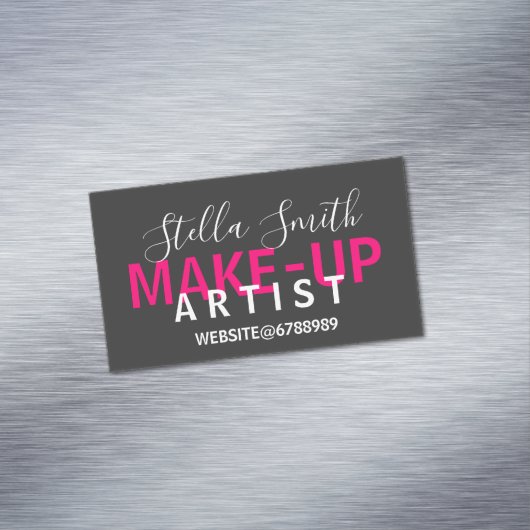 化粧アーテパーソナライズされたィスト標準 マグネット名刺 (インサイチュ)