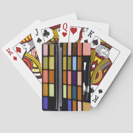 化粧セットトレンディーパレカラフルット トランプ (裏面)