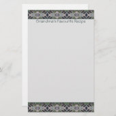 化粧パーソナライズされた固定シート 便箋 (正面/裏面)