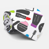 化粧ファンキー化粧品コラージュ模様 ネクタイ (ロール)