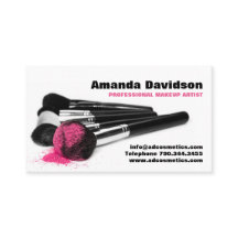 化粧ブラシ(ピンク赤面粉末)