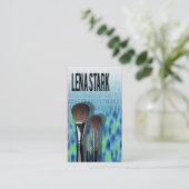 化粧プロI -メーキャップアーティストの美容師 名刺 (スタンド正面)