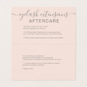 化粧ヘアシルバーグリッターパステルアイアフターケア 名刺 (内部フラット)