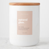 化粧モダンボトルラベル フードラベル (正面)