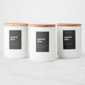 化粧モダンボトルラベル フードラベル (ボトル)