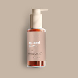 化粧モダンボトルラベル フードラベル