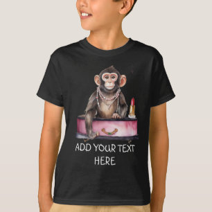 化粧台の上の動物 Tシャツ