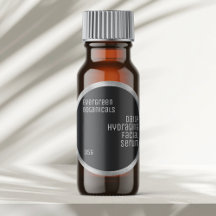 化粧品せっけん製品ラベル – ブラックとシルバー