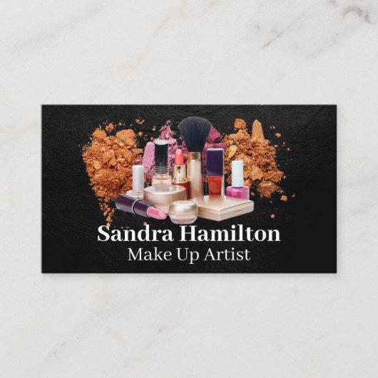 化粧品と製品 | 化粧 名刺 (正面)