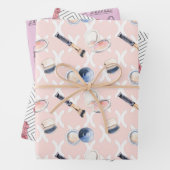 化粧品と香水 ラッピングペーパーシート (インサイチュ)