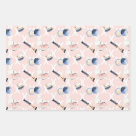 化粧品と香水 ラッピングペーパーシート