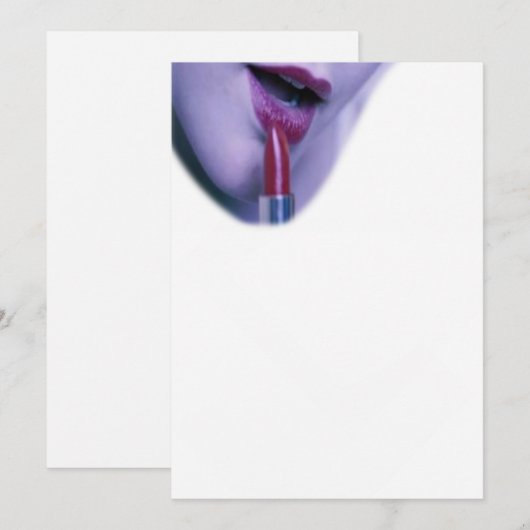 化粧品のご案内 招待状 (正面/裏面)