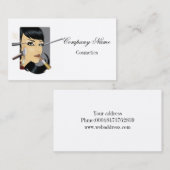 化粧品の企業のための名刺 名刺 (正面/裏面)