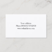 化粧品の企業のための名刺 名刺 (裏面)