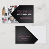 化粧品の名刺のテンプレート 名刺 (正面/裏面)