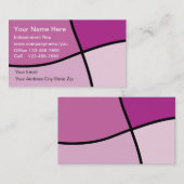 化粧品の名刺 名刺 (正面/裏面)