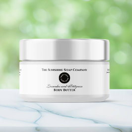 化粧品のJARラベル – ロゴ付き白 ラップアラウンドラベル