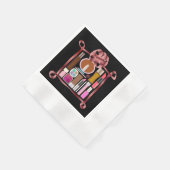 化粧品セット 縁ありカクテルナプキン (角)