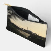 化粧品トラベルポーチバッグ アクセサリーポーチ (見開き)