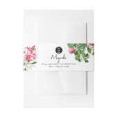 化粧品バーソープベリーバンドラベルラップマグノリア 招待状ベリーバンド (正面例)