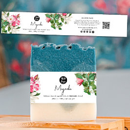 化粧品バーソープベリーバンドラベルラップマグノリア 招待状ベリーバンド