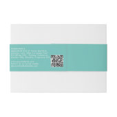 化粧品バー石けんバンドテンプレート製品ラベルラップ 招待状ベリーバンド (裏面例)