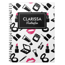 化粧品パターン名前をカスタムする ノートブック