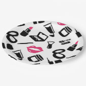 化粧品パターン ペーパープレート (アングル)