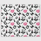 化粧品パターン ラッピングペーパー (フラット)