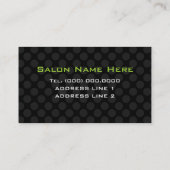 化粧品パーソナライズされた名刺 名刺 (裏面)