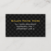 化粧品パーソナライズされた名刺 名刺 (裏面)