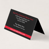 化粧品プロフェッショナル |折り曲げ |名刺 名刺 (裏面)