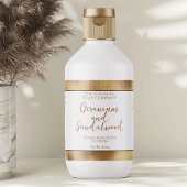 化粧品ボトルまたは瓶ラベル – ゴールドフォイル縁ど ラベル