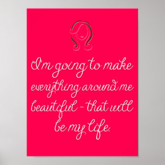 化粧品モダンサロンポスター ポスター