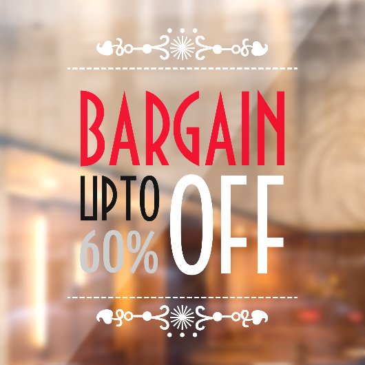 化粧品値引き ウィンドウサイン (シート2)