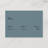 化粧品名刺 名刺 (裏面)