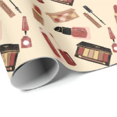 化粧品模様化粧品学 ラッピングペーパー (ロールコーナー)