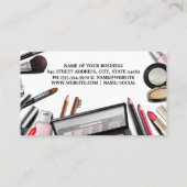 化粧品用アクセサリとツール 名刺 (裏面)