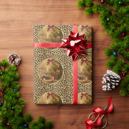 化粧品用クリスマスラッピング紙 ラッピングペーパー
