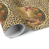 化粧品用クリスマスラッピング紙 ラッピングペーパー (ロールコーナー)